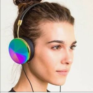 Frends Taylor Oil-Slick, on-ear Headphones.